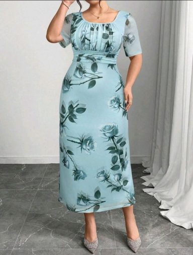 vestido floral 12€