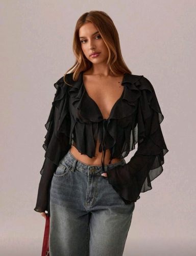 blusa volantes 5.99€
